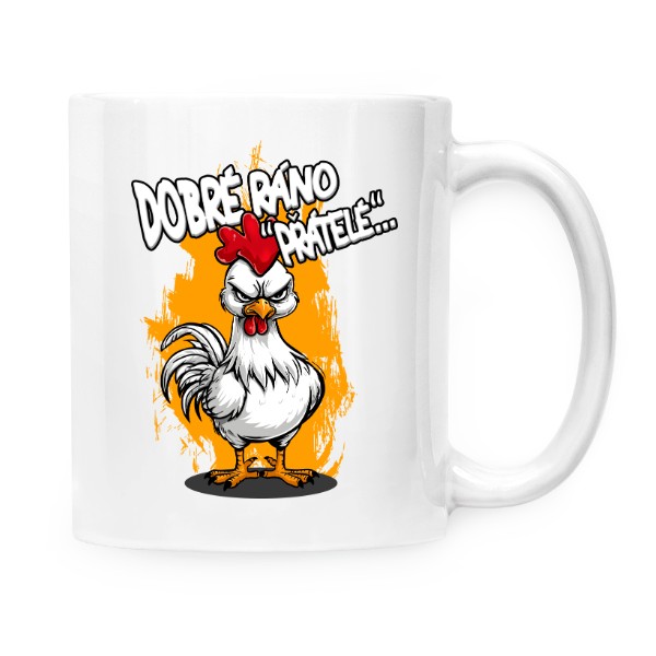 Hrnček malý biely s potlačou Nový produkt
