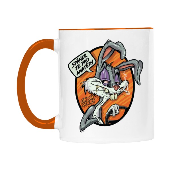 Spánek je pro amatéry - stylový hrnek