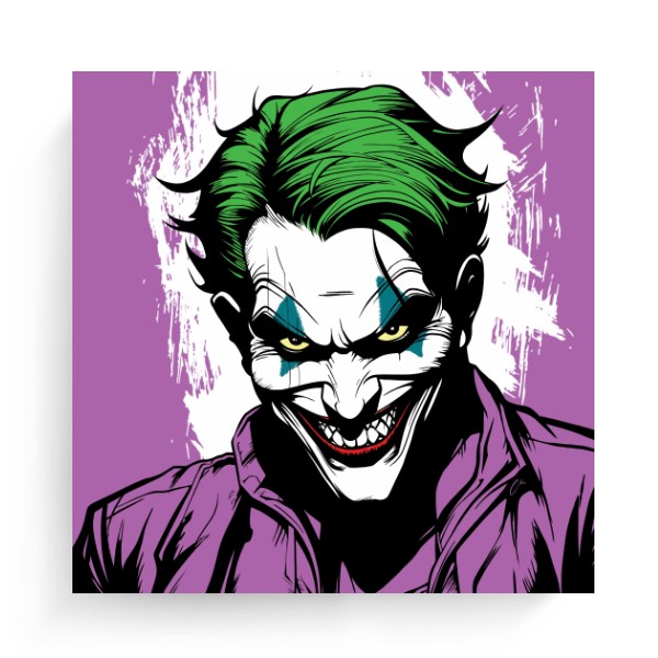 Fotoplátno čtverec s potlačou JOKER color