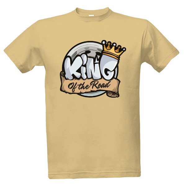 Tričko s potiskem King of the Road